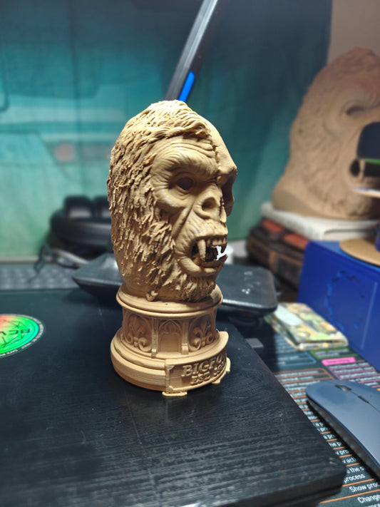 Mini Bigfoot Skull Bust