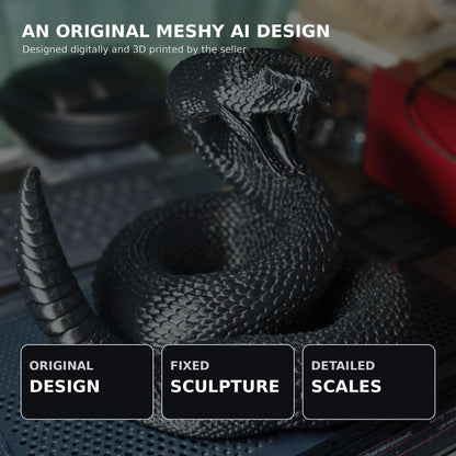 Metallic Black Rattlesnake
