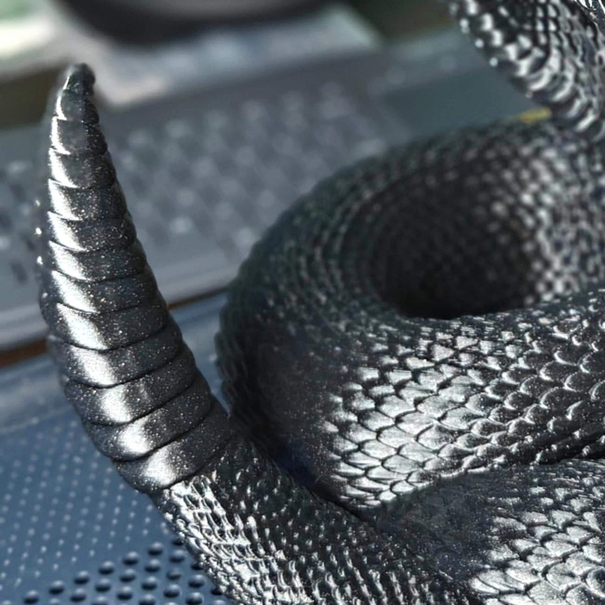 Metallic Black Rattlesnake