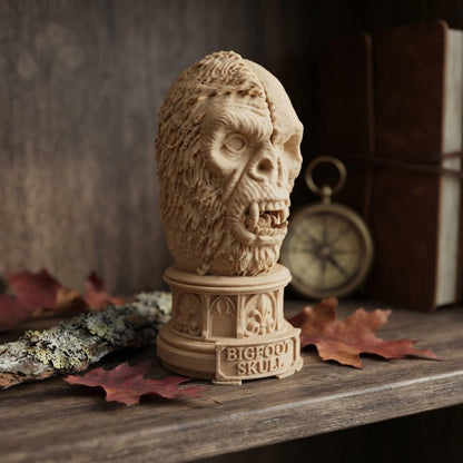 Mini Bigfoot Skull Bust