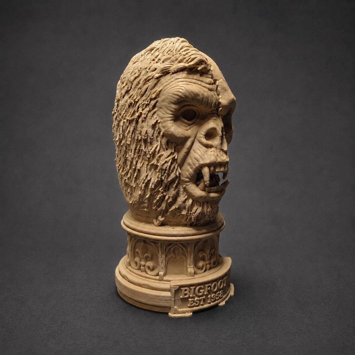 Mini Bigfoot Skull Bust