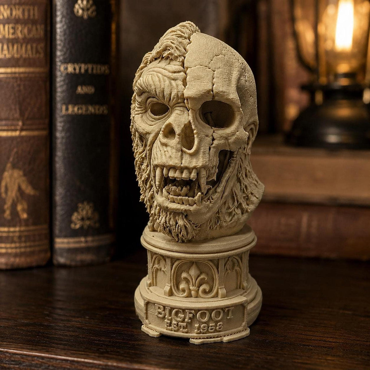 Mini Bigfoot Skull Bust