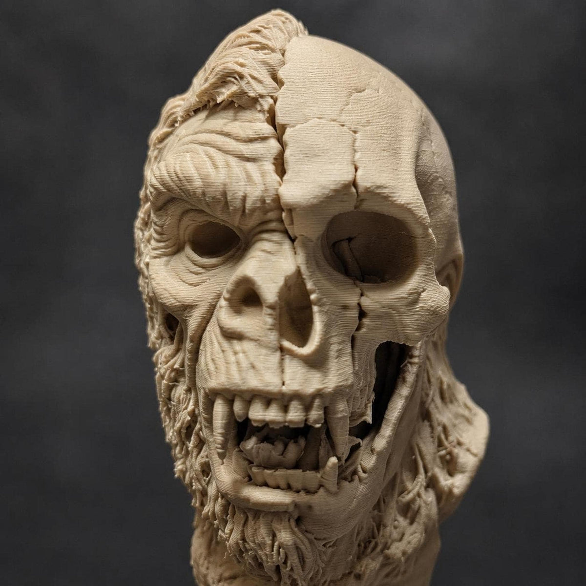Mini Bigfoot Skull Bust