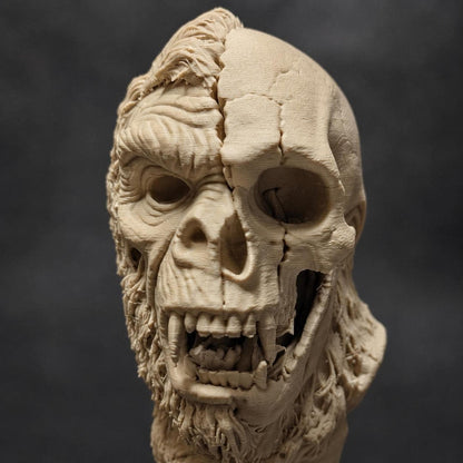 Mini Bigfoot Skull Bust