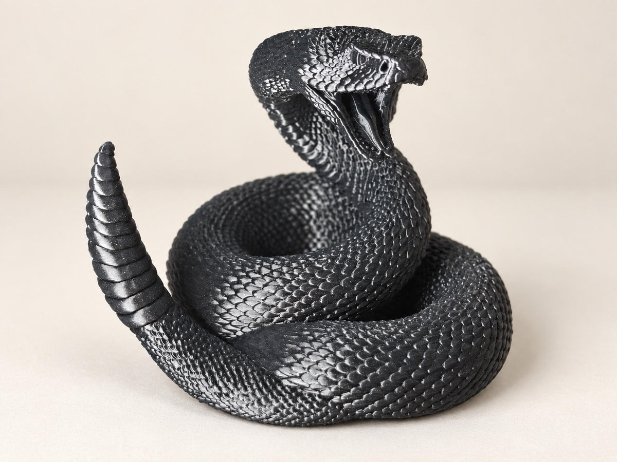 Metallic Black Rattlesnake