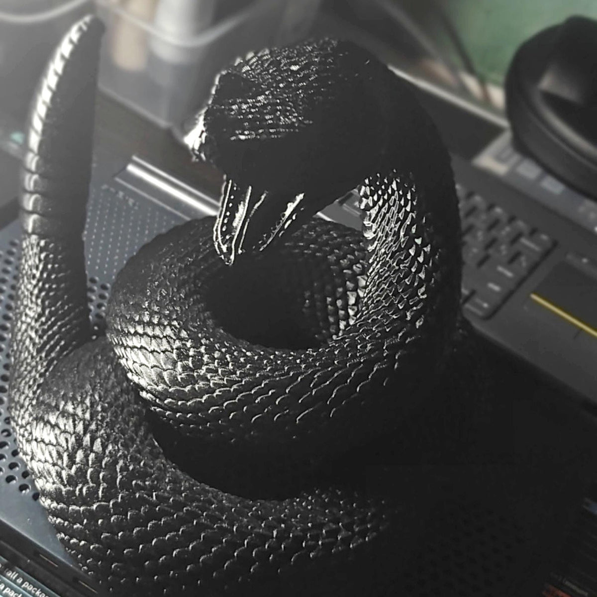 Metallic Black Rattlesnake