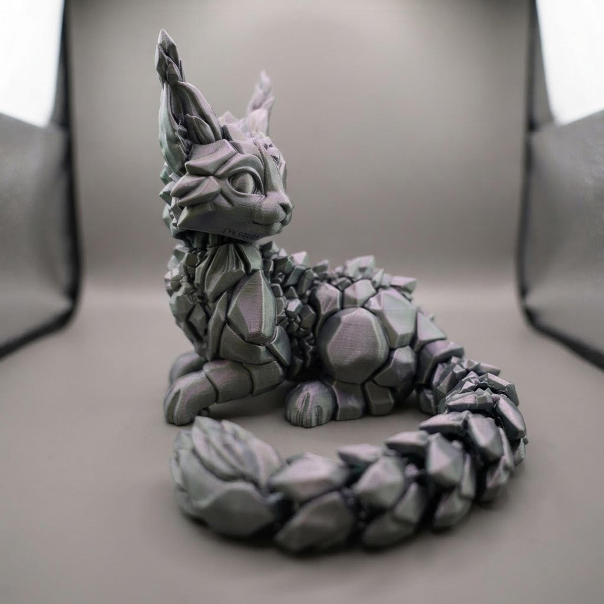 Amethyst Crystal Cat